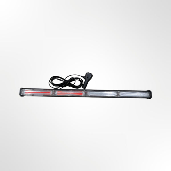 Police LED Flasher Bar Light - 4 Section - 2 Foot - Red/Blue