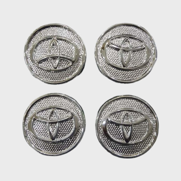 Alloy Rim Wheel Cup Cap - Toyota Logo Chrome