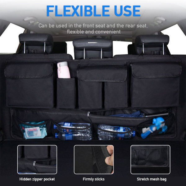 Back Seat Trunk Storage Organizer