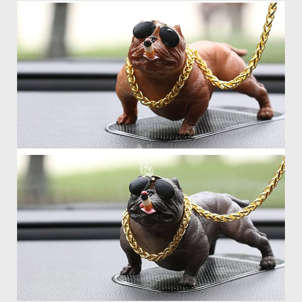 Bull Dog Decoration Model