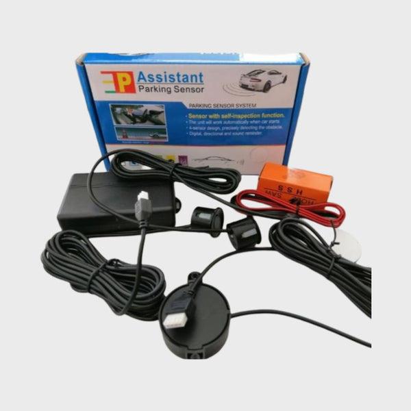 Car Backup Reverse Assistant Alarm Kit With 2 Rear Parking Sensor