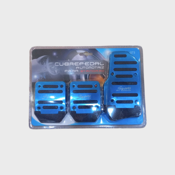 Car Pedal Covers - Blue