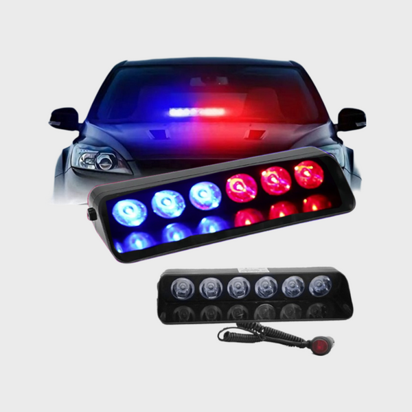 🚔 Dashboard Police Flasher Light HJX-61066 - Multi-Mode Flashing