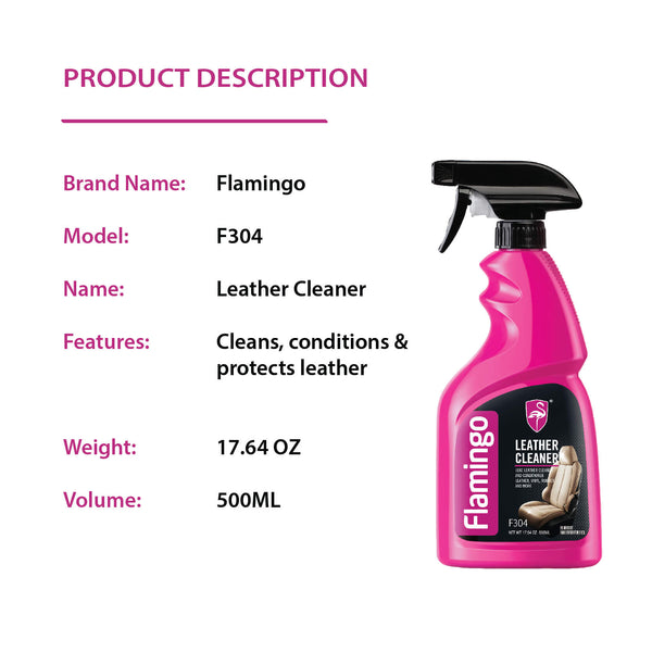 Flamingo Leather Cleaner F304