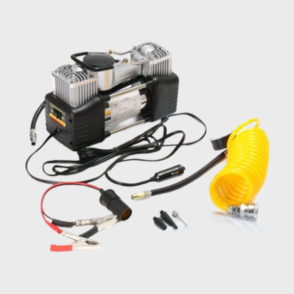 Heavy Duty Double Cylinder Air Compressor/Tire Inflator