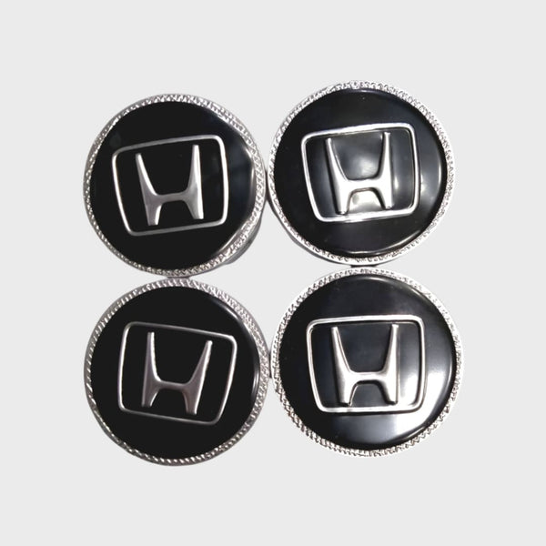 Honda Alloy Rim Wheel Cup Cap - Black