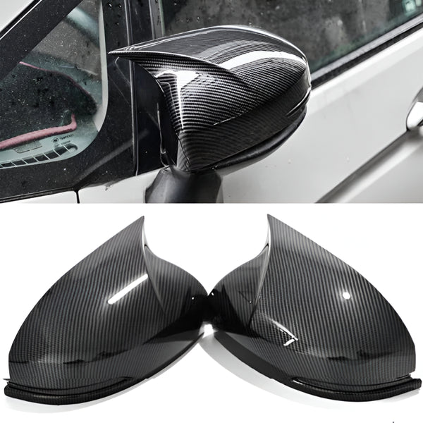 Honda City 2024 Batman Style Carbon Fiber Side Mirror Covers