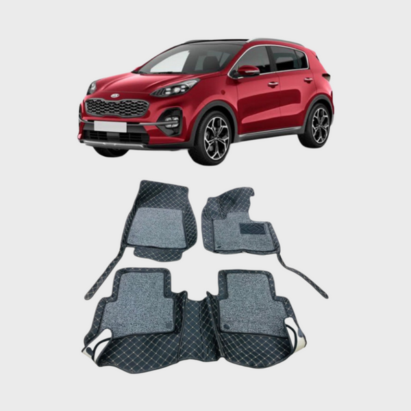 Kia Sportage 9D Car Floor Mat - Black