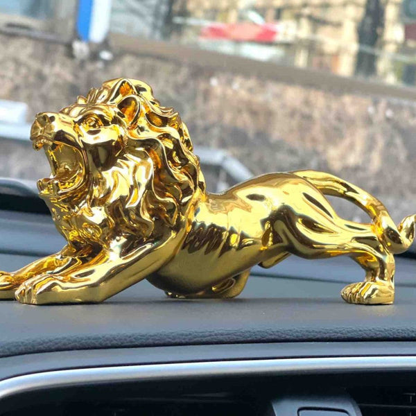 Lion Decoration Model - Golden/Small