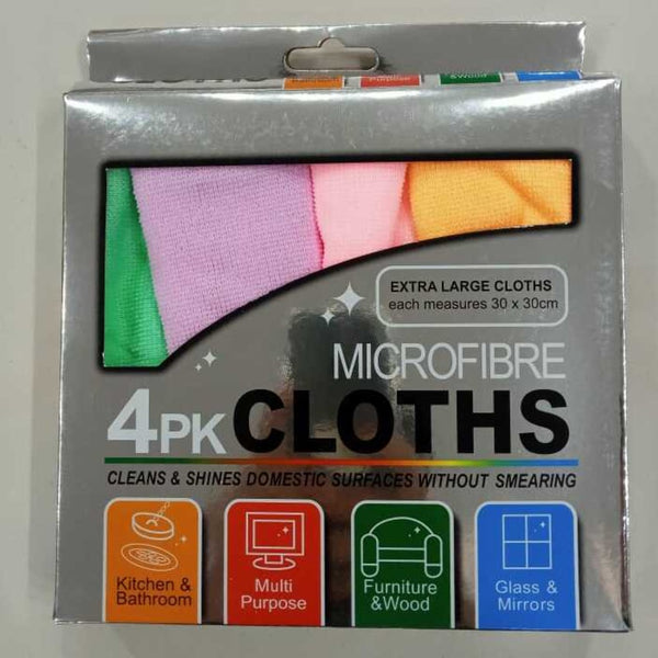 Microfiber Cloth Pack of 4