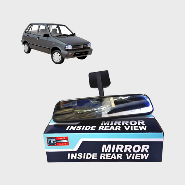 Suzuki Mehran Roof Rear View Aluminum Mirror