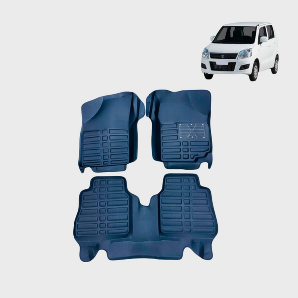 Suzuki Wagon R 5D Floor Mat - Black