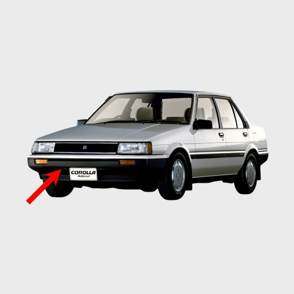 Toyota Corolla 1986 Front Bumper