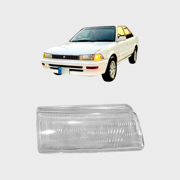 Toyota Corolla 1988-1990 Headlight Glass Lens - China