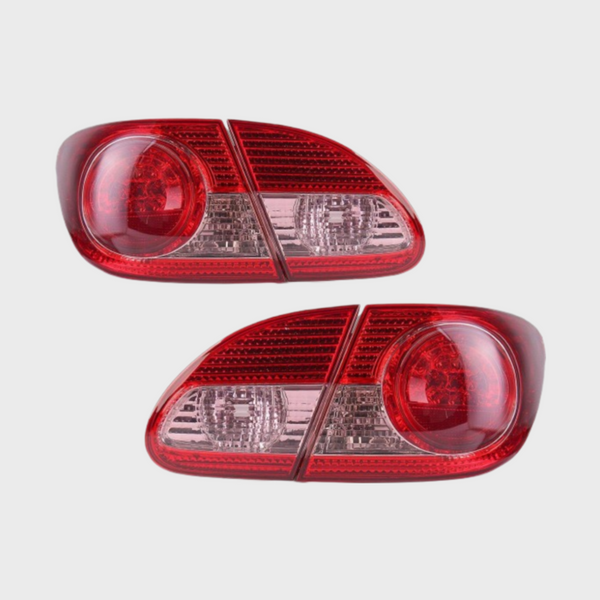 Toyota Corolla 2007-2008 Complete Inner & Outer Outer Backlight Set - Local