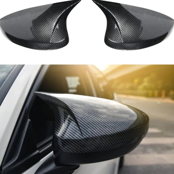 Toyota Corolla 2015-2024 Batman Style Carbon Fiber Side Mirror Covers