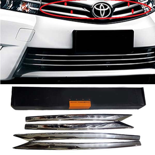 Toyota Corolla 2017 Front Grill Chrome Cover