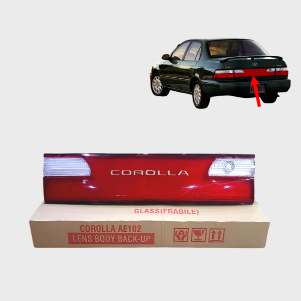 Toyota Corolla Indus 1996-2000 Back Diggi Garnish - Local