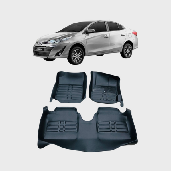 Toyota Yaris 5D Floor Mat - Black