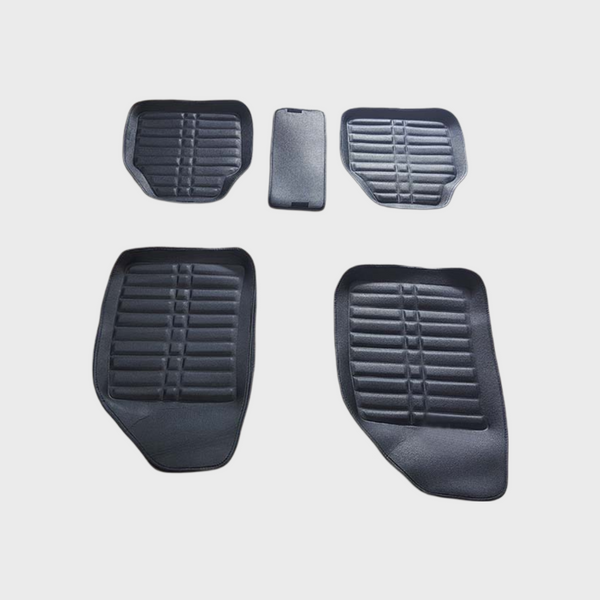 Universal 5D Car Floor Mat - Black