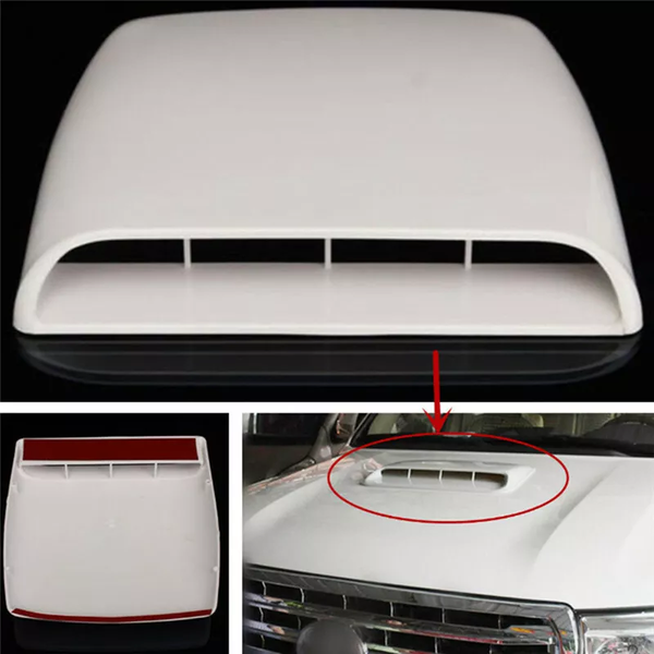 Universal Air Flow Intake Hood Bonnet Cover Scoop 5030