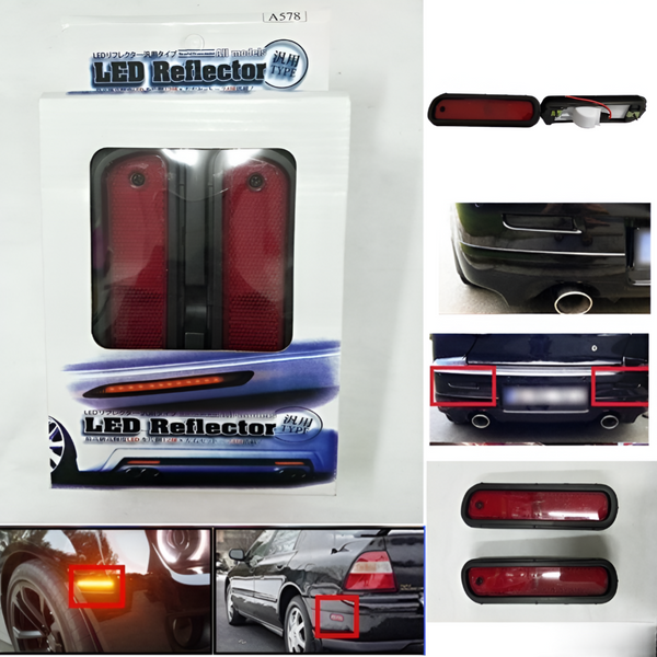 Universal Back Bumper Light LED Reflector